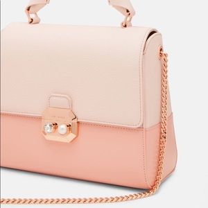 Ted Baker Shirley Crystal Imitation Pearl Satchel